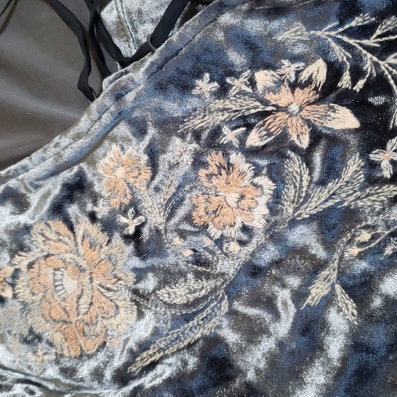 Style & Co crushed velvet top / XL - Picture 6 of 7